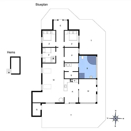 Semesterbostad Bl1438-blokhus-bloksbjerg-82 *